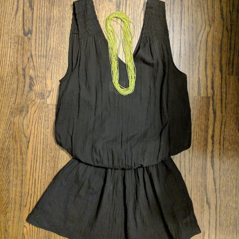 ☀️New Song Cotton Black Dress